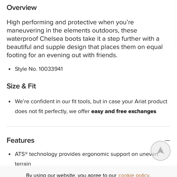 Ariat Wexford Waterproof Chelsea Boot - Picture 10 of 11